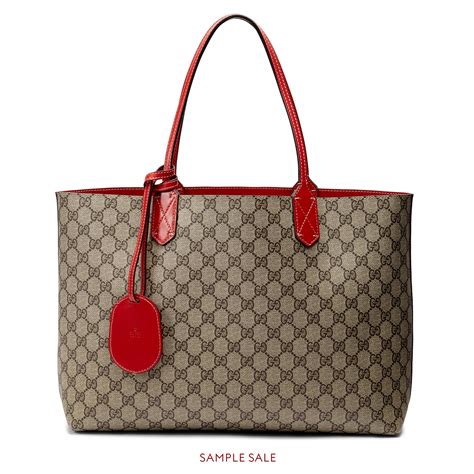 tote bag gucci tela rossa|gucci purses for women.